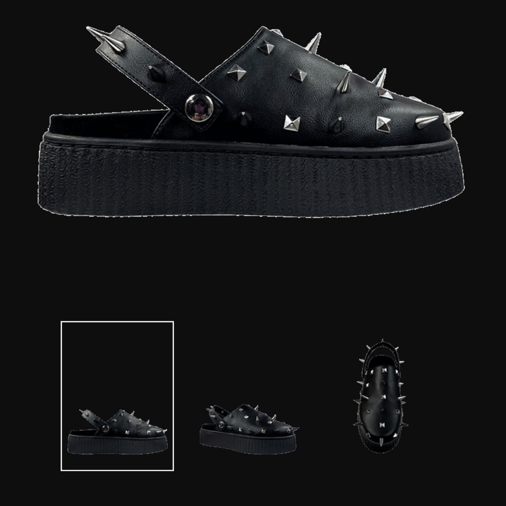 Strangecvlt Grave Spike - Black/Silver